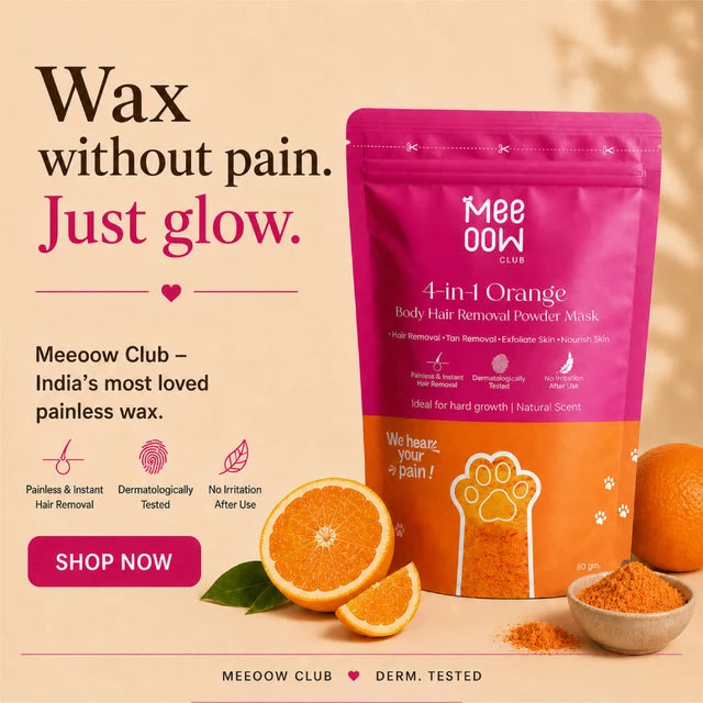 Chocolate Hair Removal Wax Powder | Face, Bikini & Body