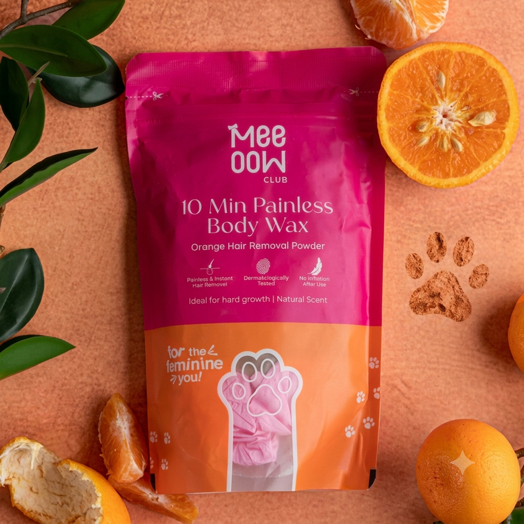Chocolate Hair Removal Wax Powder | Face, Bikini & Body