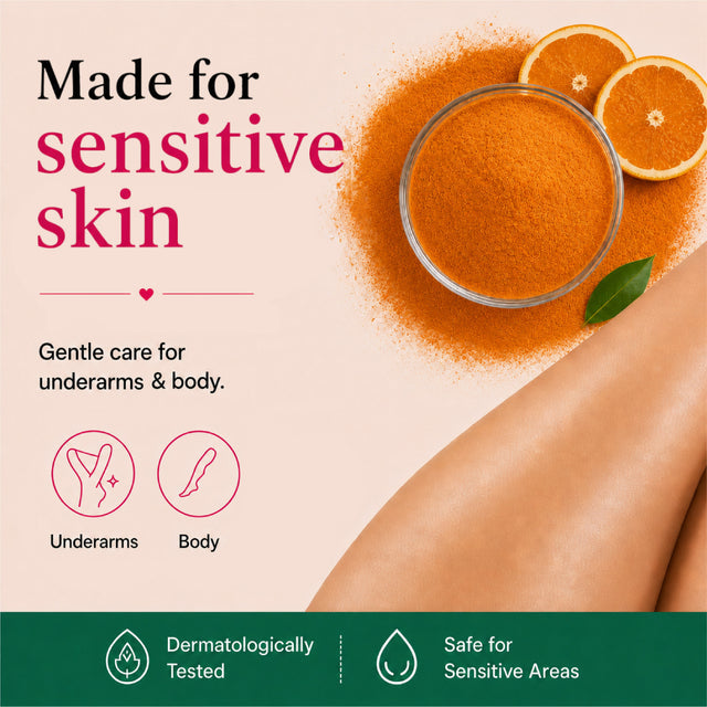 Chocolate Hair Removal Wax Powder | Face, Bikini & Body